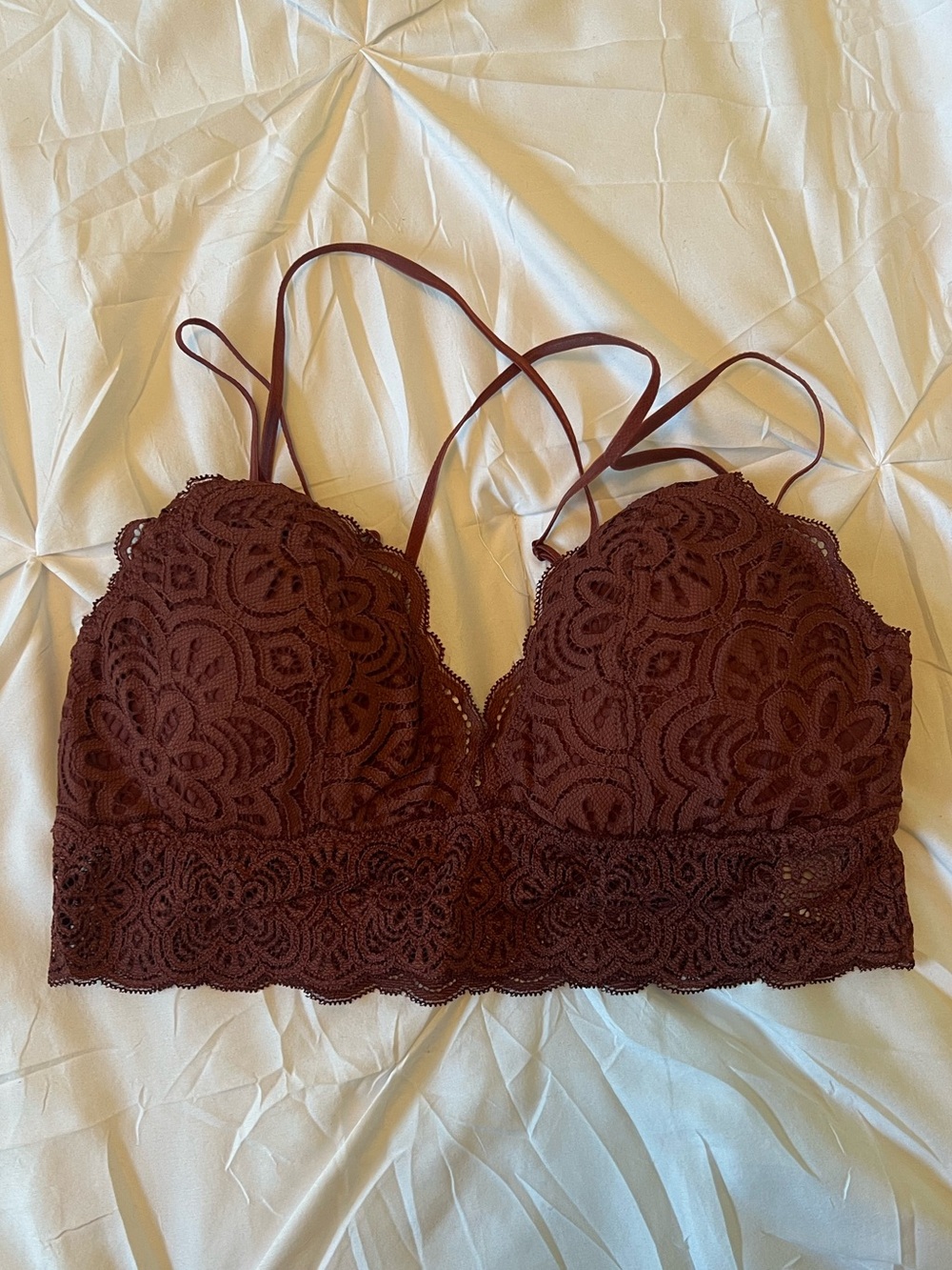 NWT Aerie Criss Cross Strap Bandeau